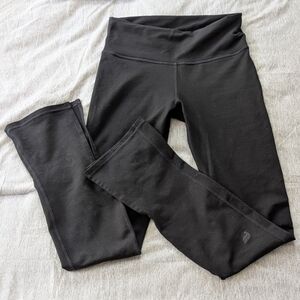 NWOT Fabletics Powerhold Black Flare Athletic Leggings Sz Small Athleisure Yoga